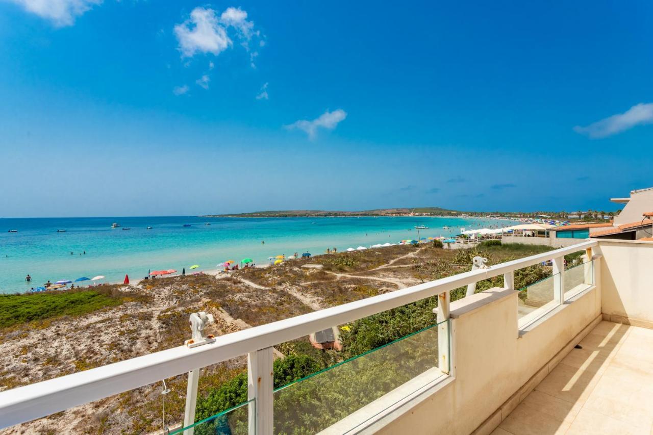Appartamento Fronte Mare - Waterfront Apartment Putzu Idu Exteriör bild